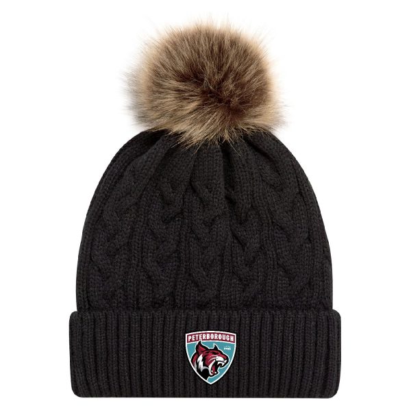 Faux Fur Pom Pom Toque