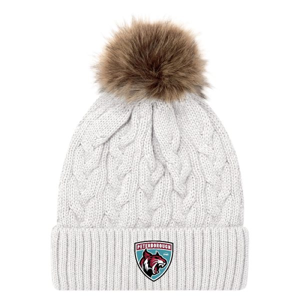 Faux Fur Pom Pom Toque - Image 3