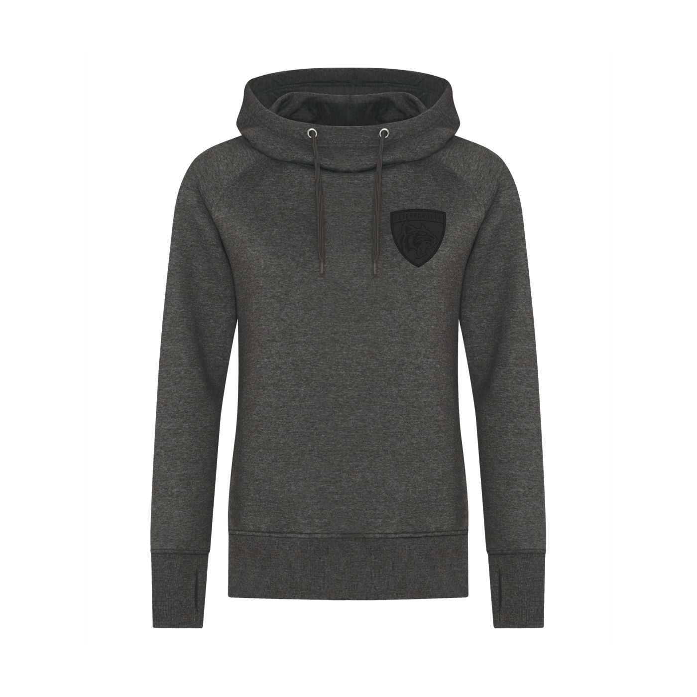 Ladies Vintage Scuba Neck Hoodie - Image 5