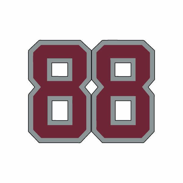 Helmet Sticker Numbers