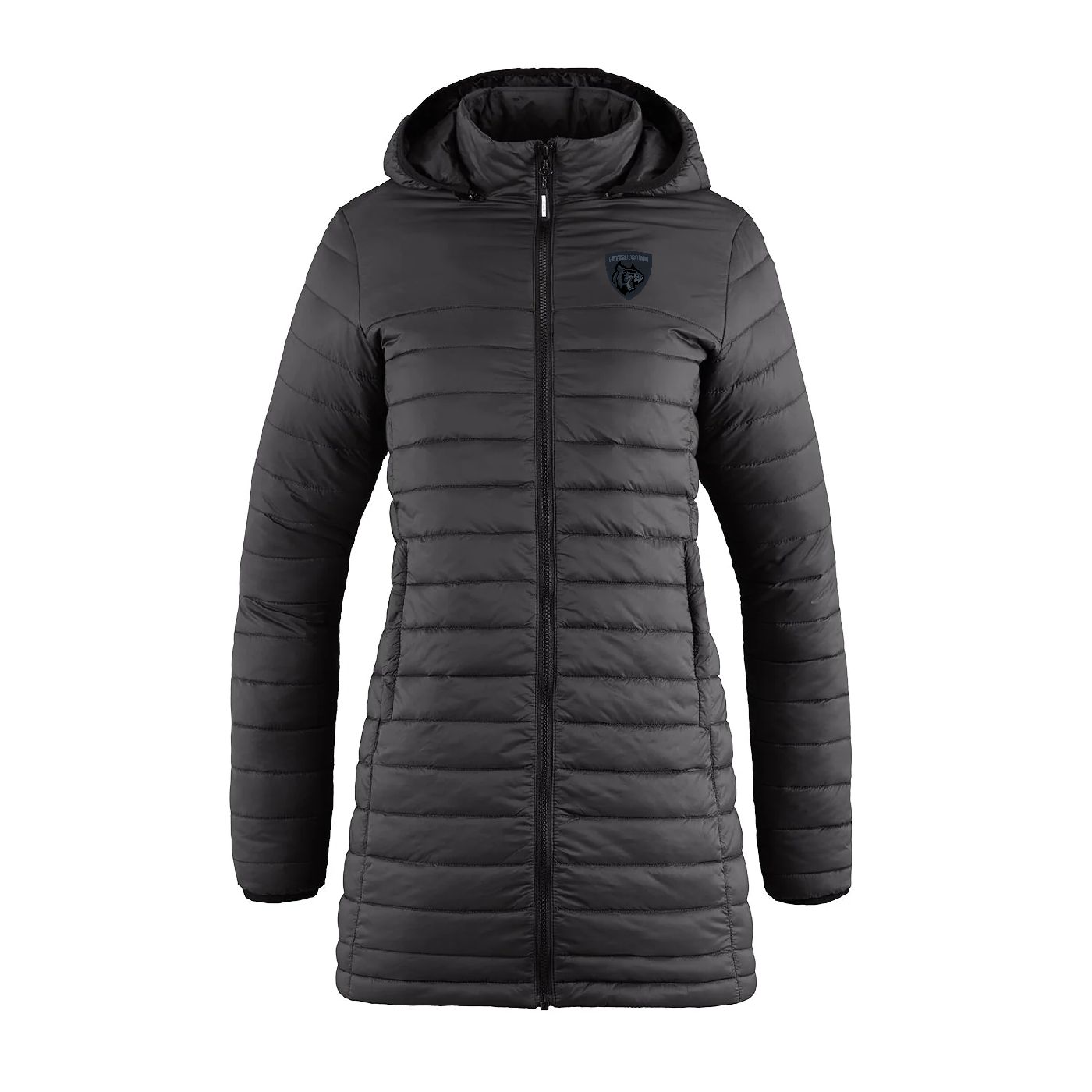 Ladies Long Puffer Jacket - Image 2
