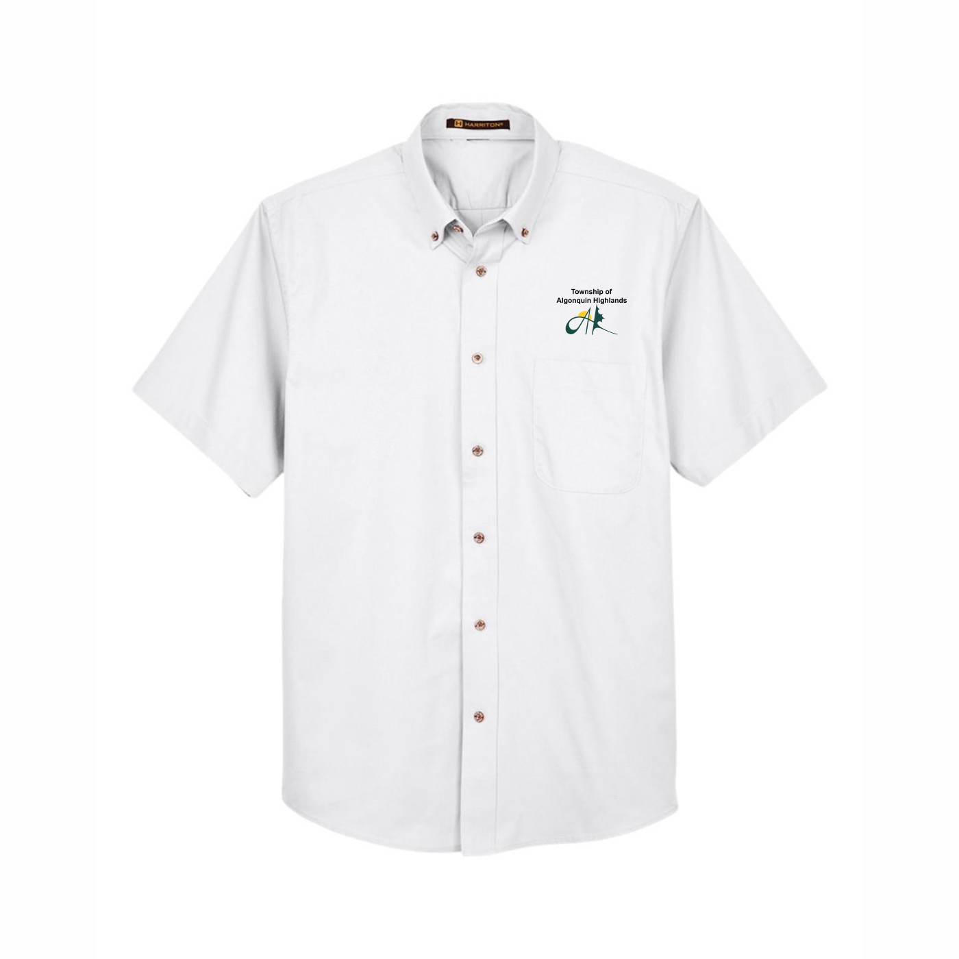 Short sleeve twill shirt
