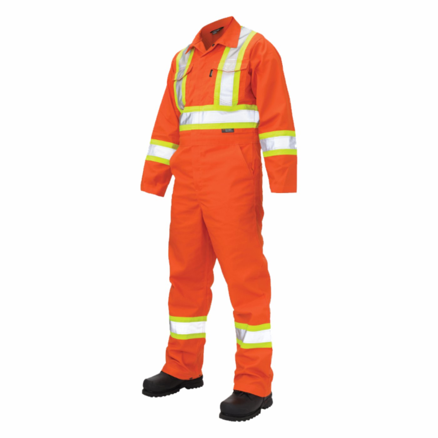 Twill Unlined Safety Coverall