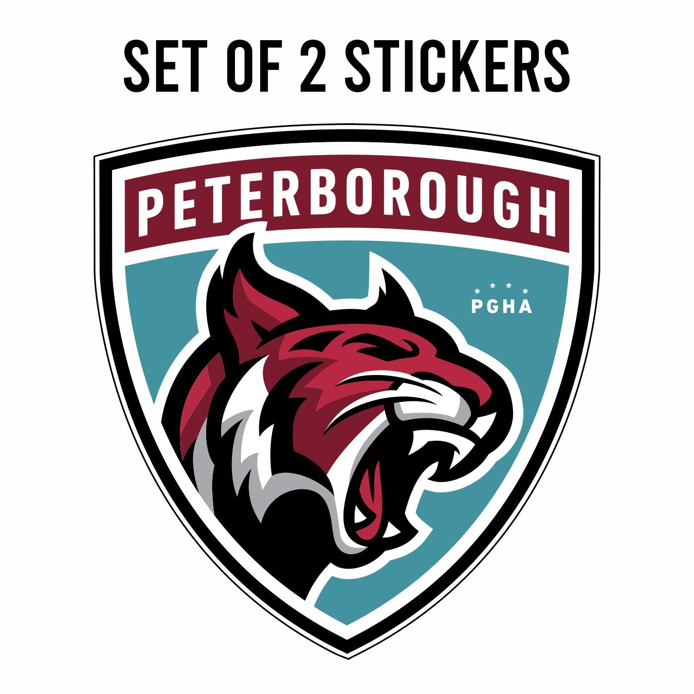 Mandatory Shield Logo Helmet Sticker
