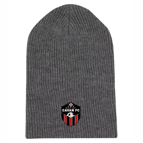 Rib Knit Slouch Beanie - Image 2