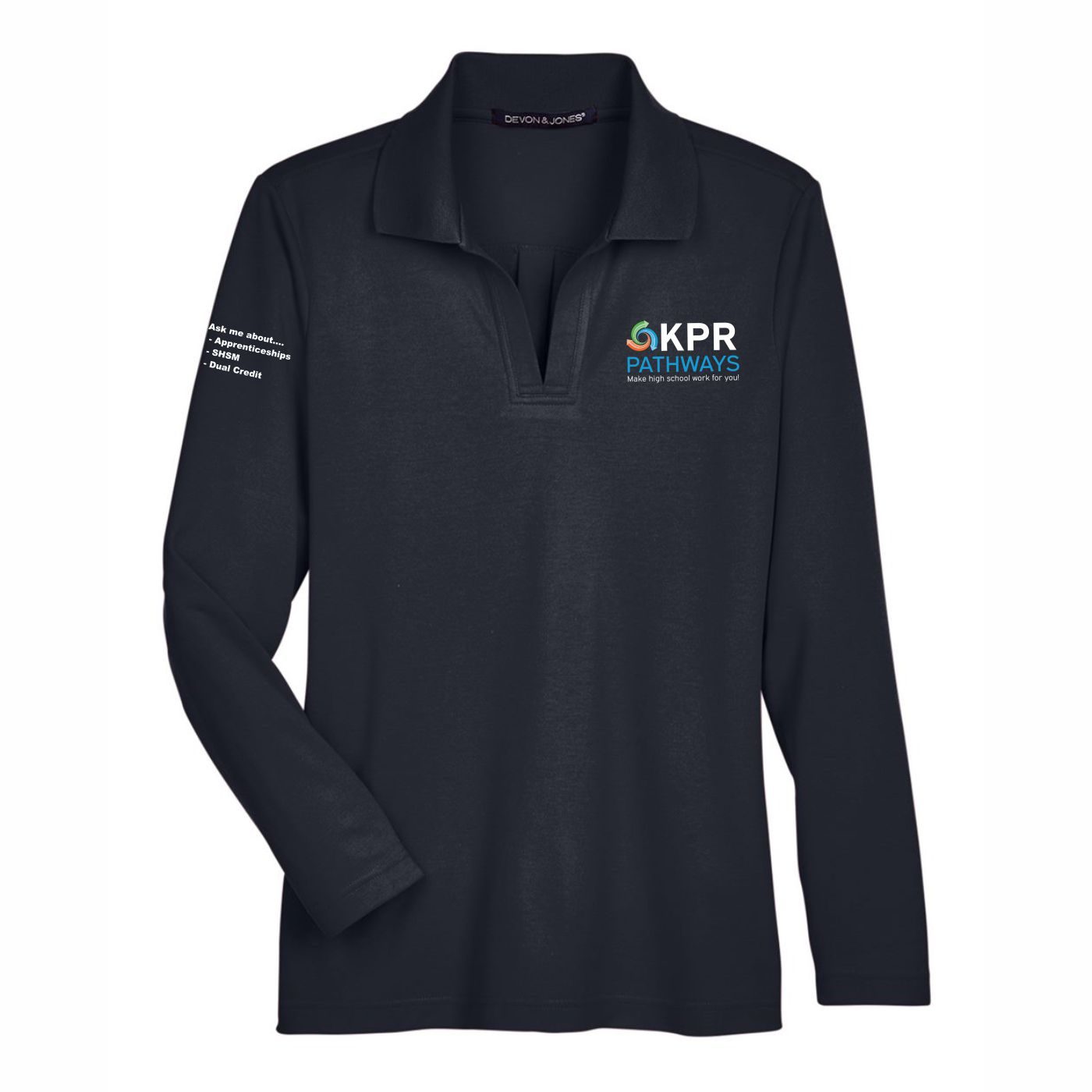 Long Sleeve Performance Polo - Image 5