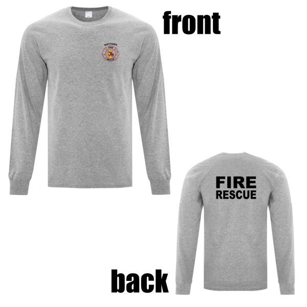 Embroidered Left Chest Long Sleeve Tee - Image 5