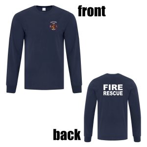 Embroidered Left Chest Long Sleeve Tee