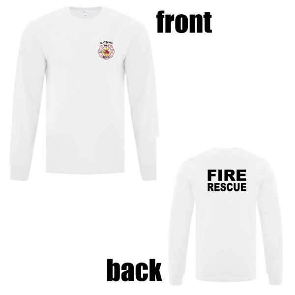 Embroidered Left Chest Long Sleeve Tee - Image 4