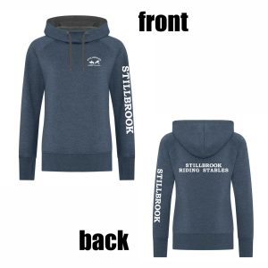 Ladies Premium Scuba Neck Pullover Hoodie