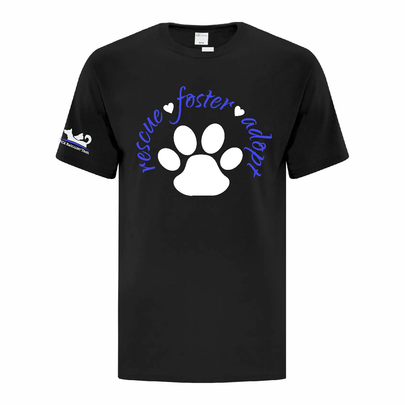 Cotton t-shirt (Rescue Foster Adopt) - Image 2