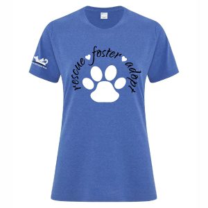 Cotton t-shirt (Rescue Foster Adopt)