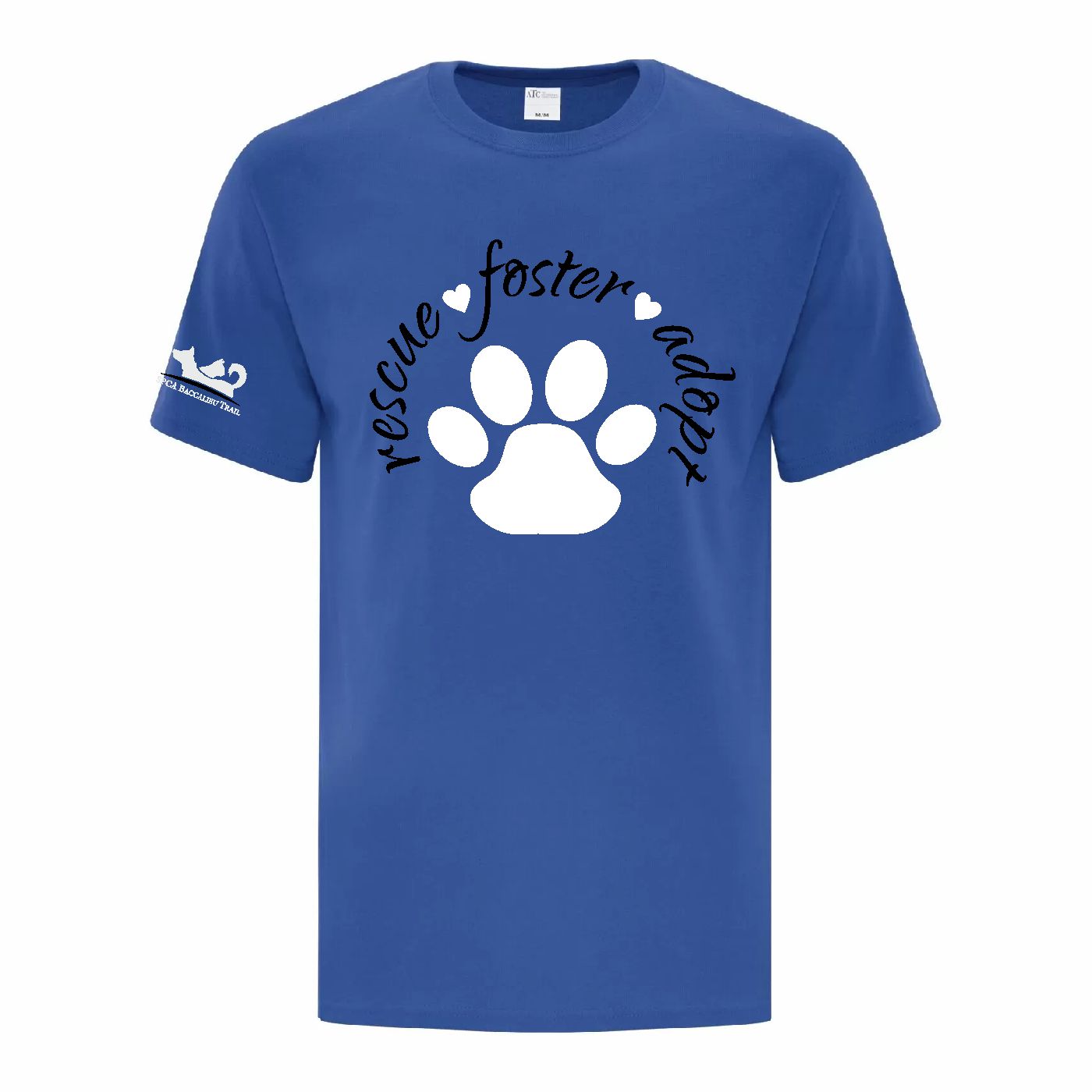 Cotton t-shirt (Rescue Foster Adopt) - Image 3