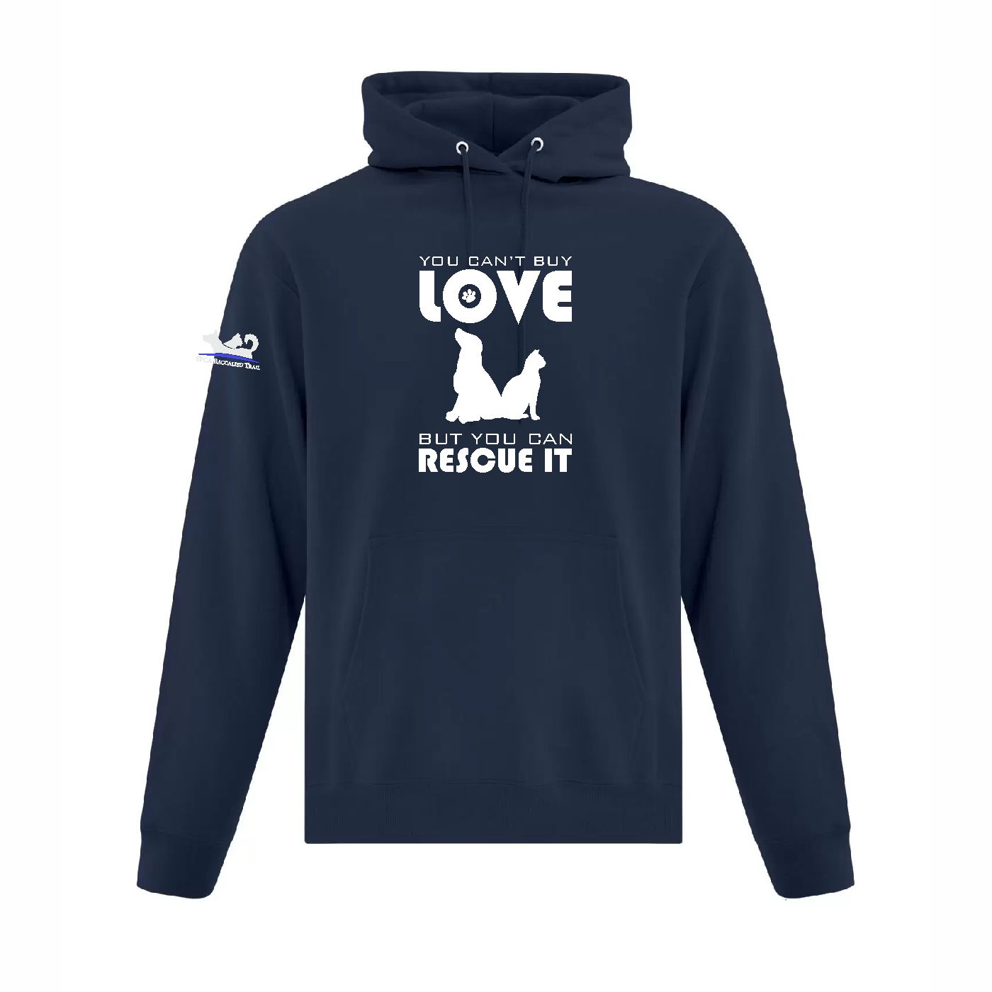 Pullover Hoodie (Can't Buy Love) - Image 4