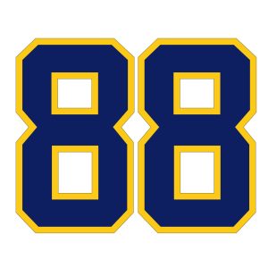 Helmet Sticker Numbers