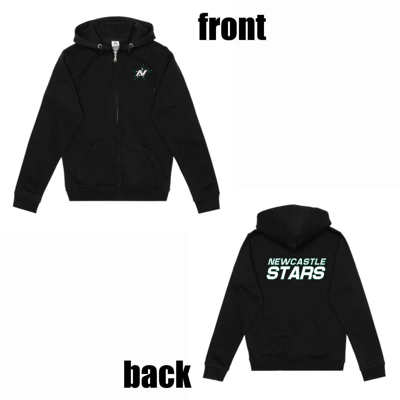 Full Zip Fleece Hoodie - Image 3