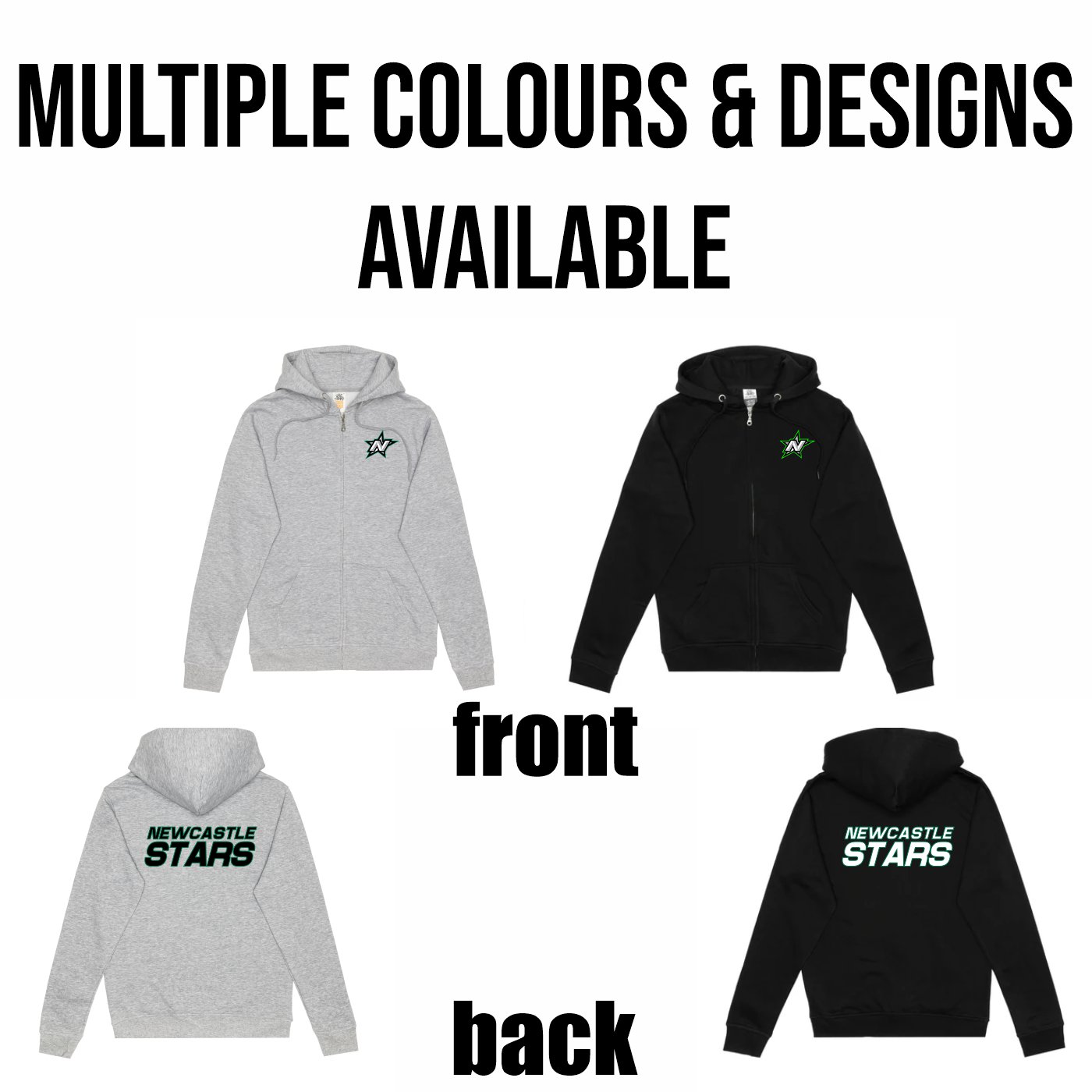 Full Zip Fleece Hoodie