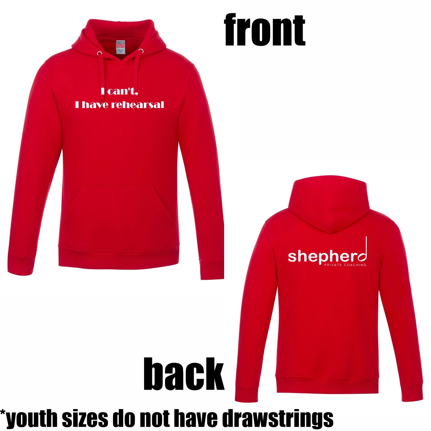 "I have Rehearsal" Pullover Hoodie - Image 6