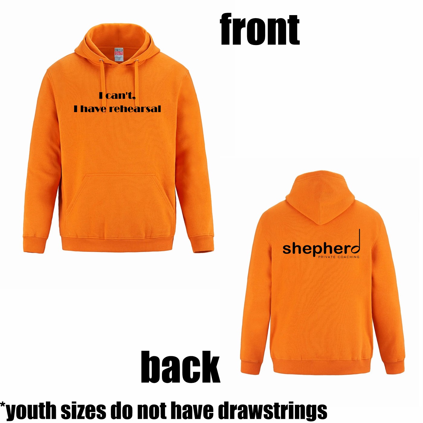 "I have Rehearsal" Pullover Hoodie - Image 8