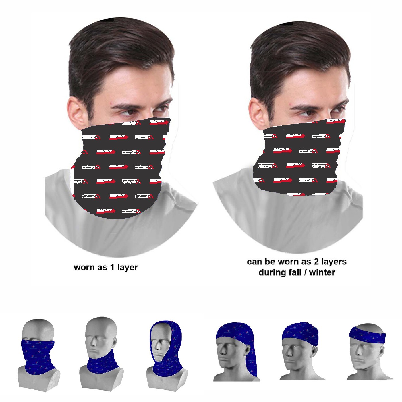 Neck Gaiter (See Kirk to Purchase)