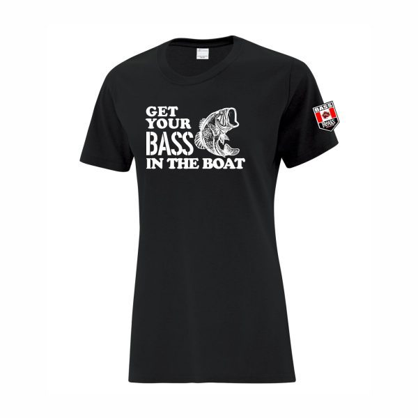 Bass in the Boat Cotton T-shirt - Image 2