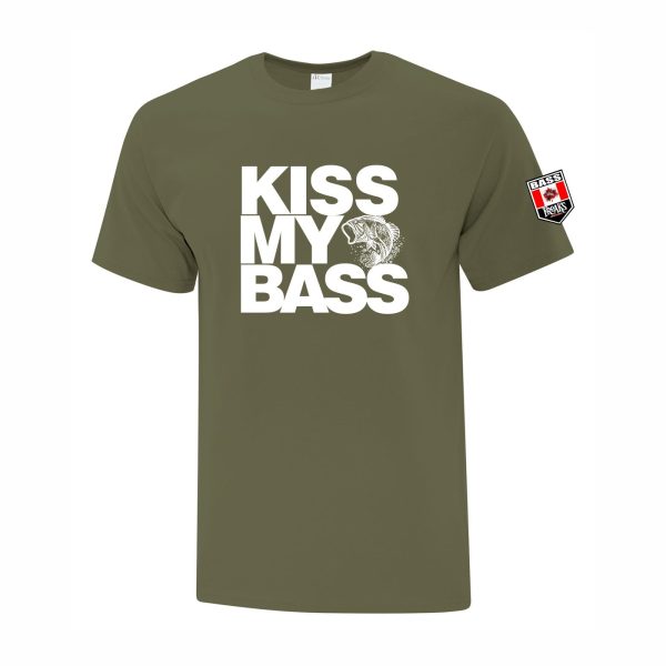 Kiss my Bass Cotton T-shirt - Image 15