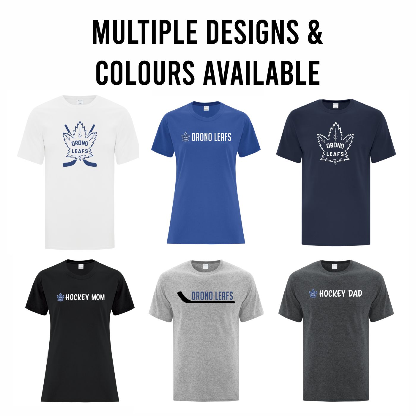 Cotton T-shirt (Sizes XS-XL)