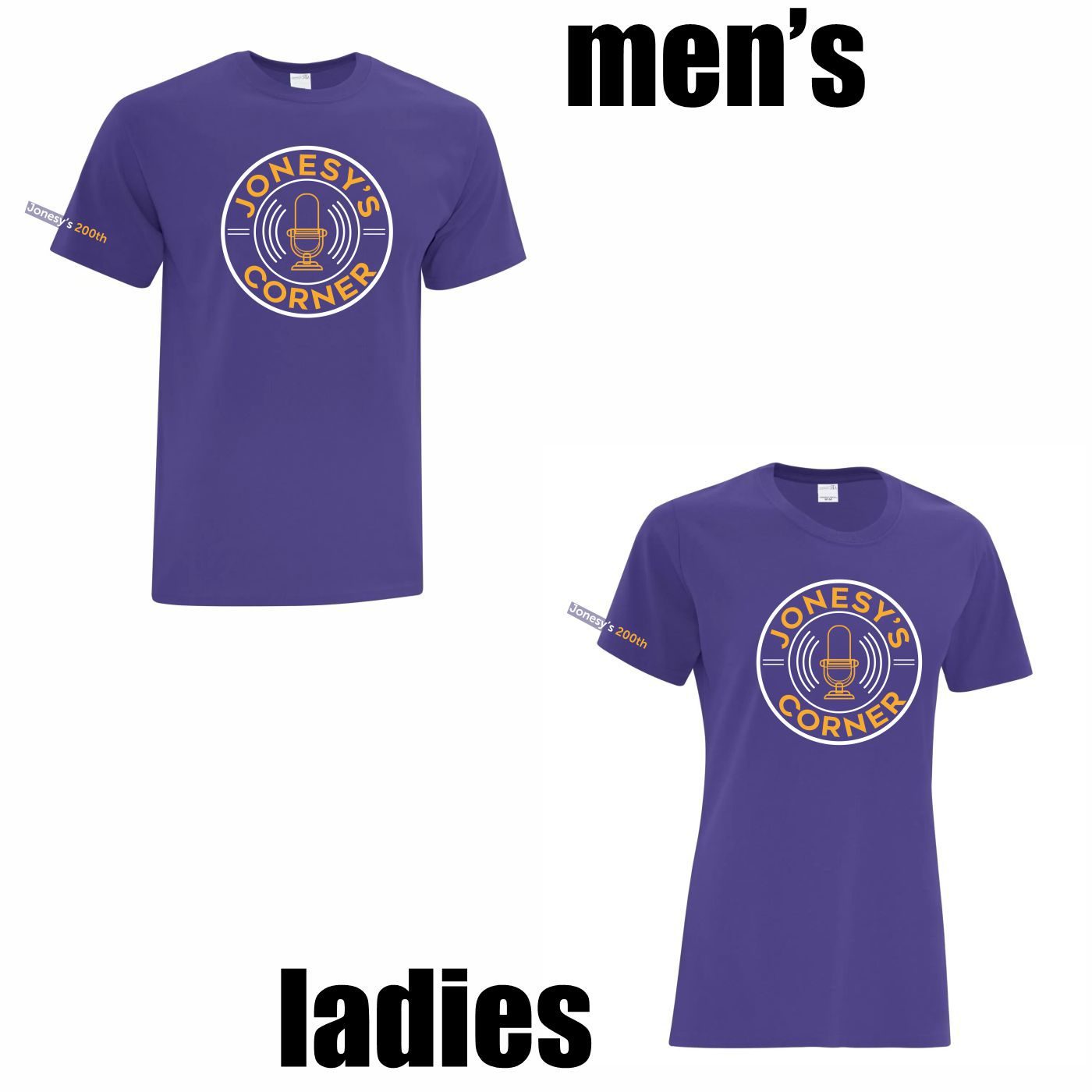 200th Podcast T-shirt