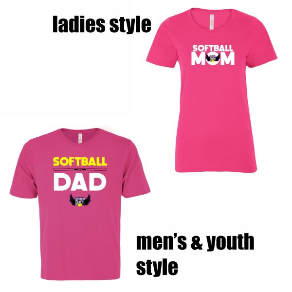 Softball Parent Cotton T-shirt - Image 8