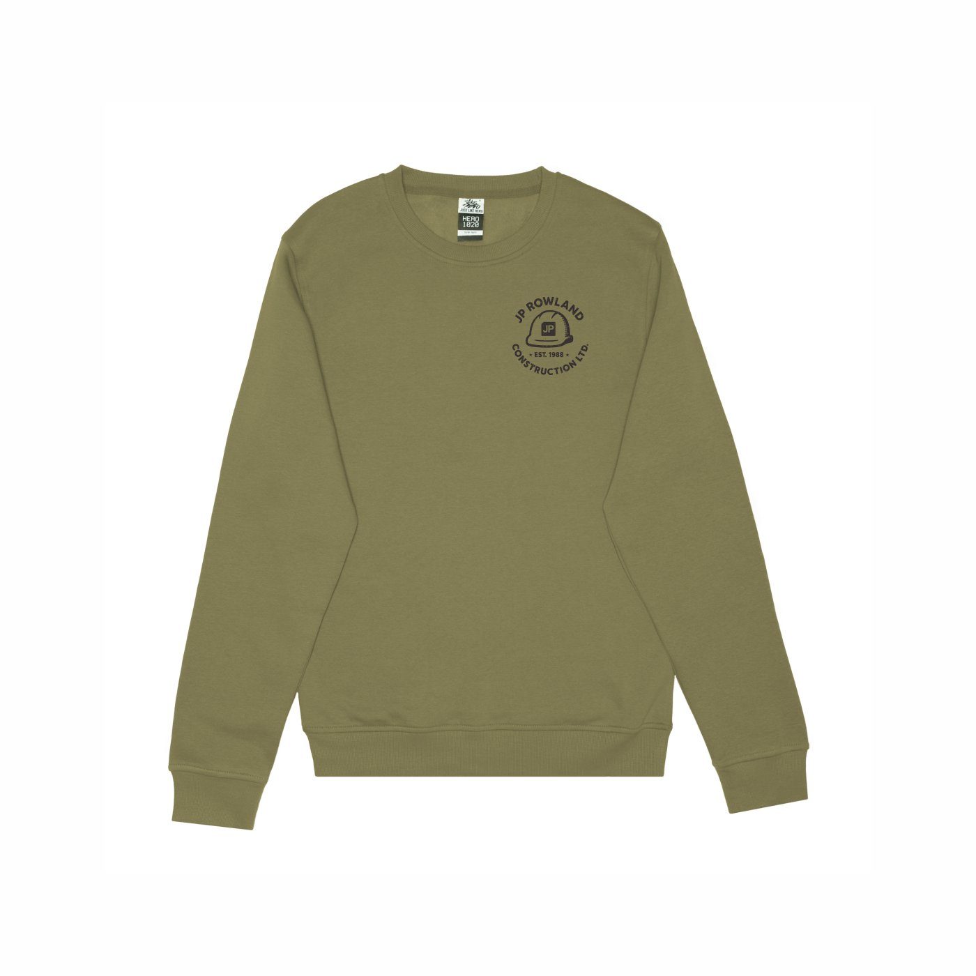 Premium Vintage Crewneck Sweater - Left Chest Design