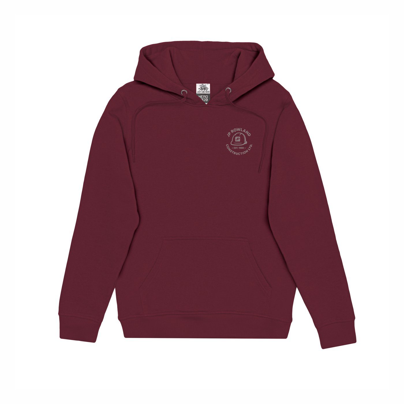 Premium Vintage Pullover Hoodie - Left Chest Design - Image 3