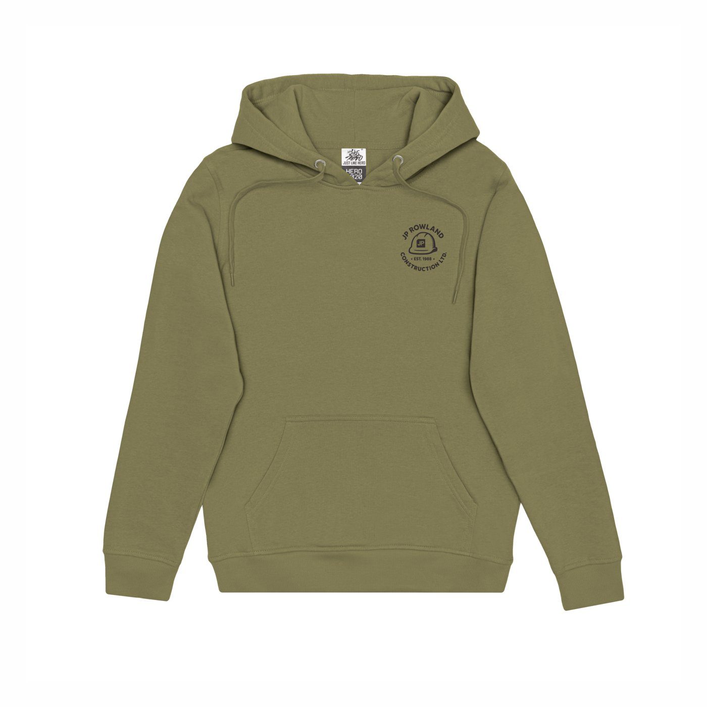 Premium Vintage Pullover Hoodie - Left Chest Design - Image 2
