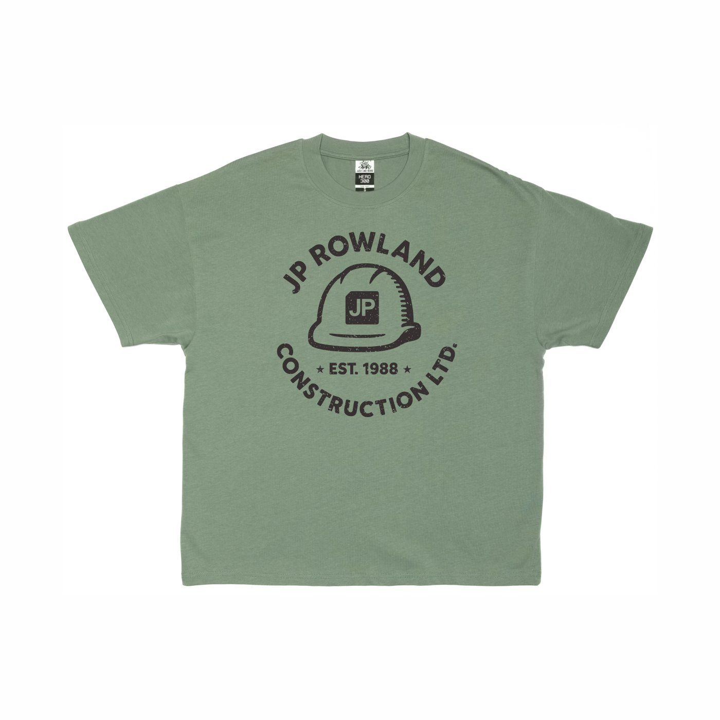 Premium Vintage Super Heavyweight Oversized T-shirt - Full Front Design