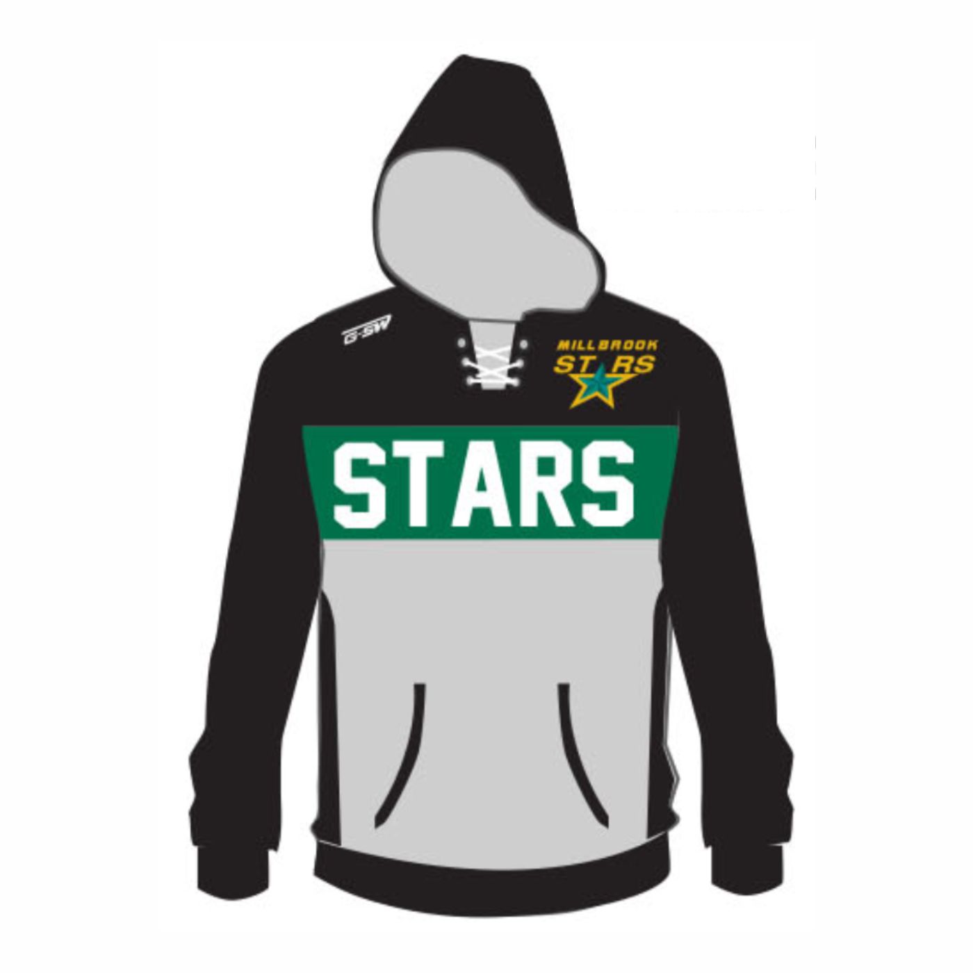 GSW Embroidered Hoodie