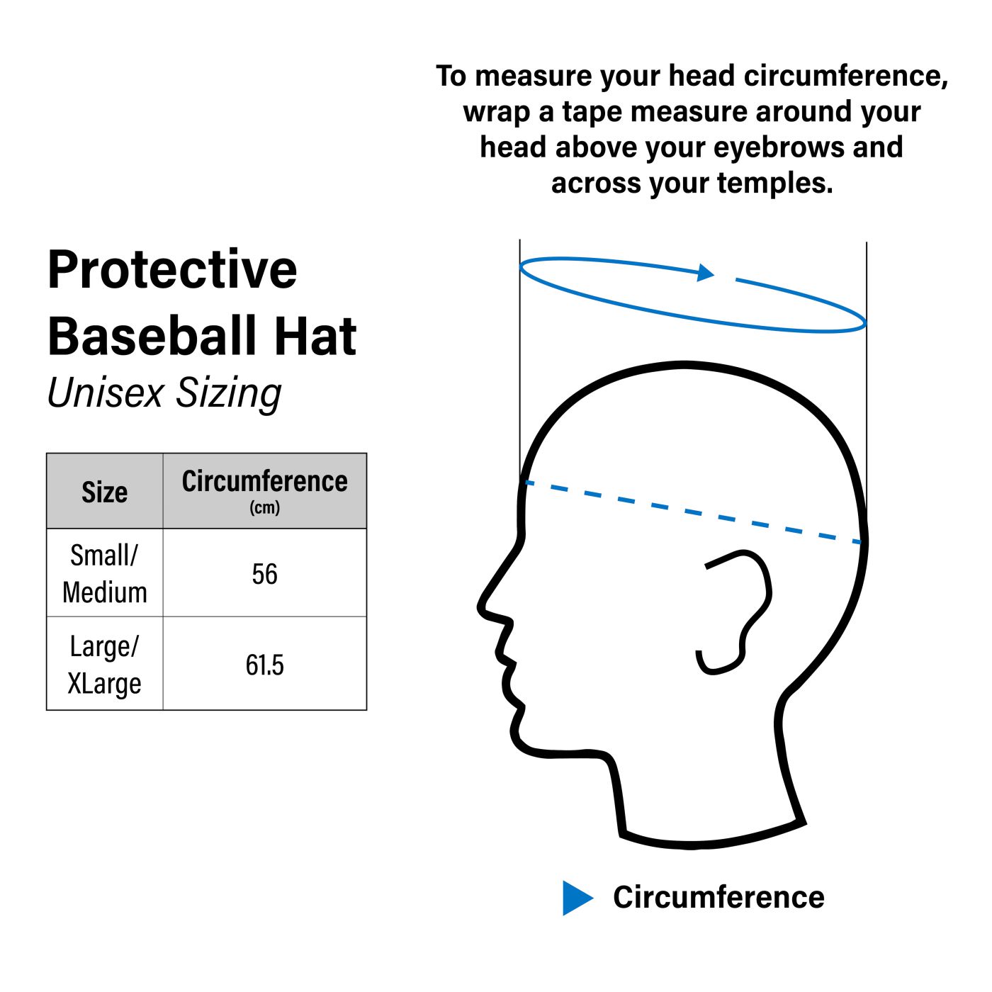 Head First Protective Curling Headgear: Baseball Hat - Image 2