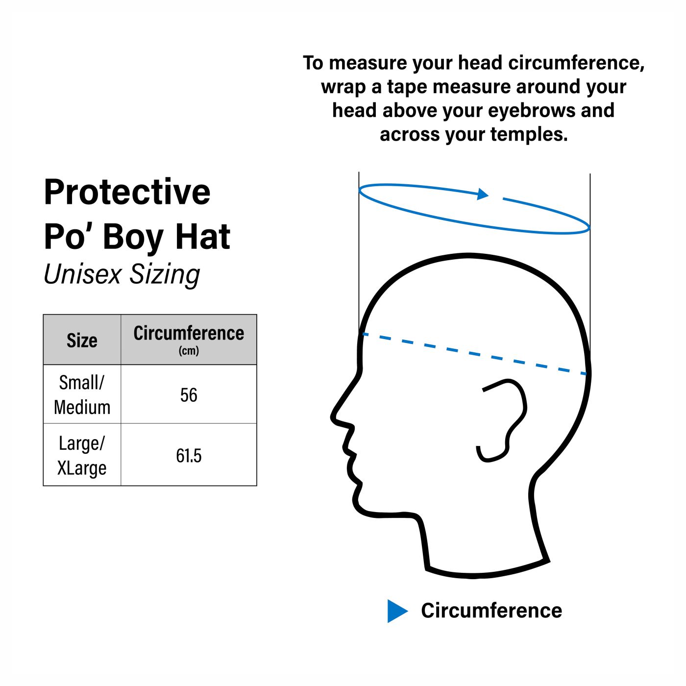 Head First Protective Curling Headgear: Po' Boy - Image 2