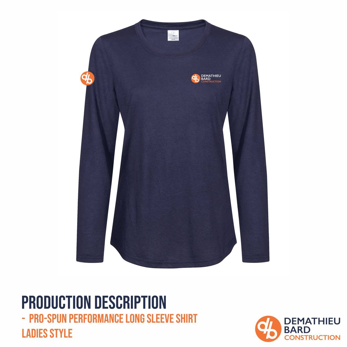 Pro Spun Long Sleeve Shirt - Image 3