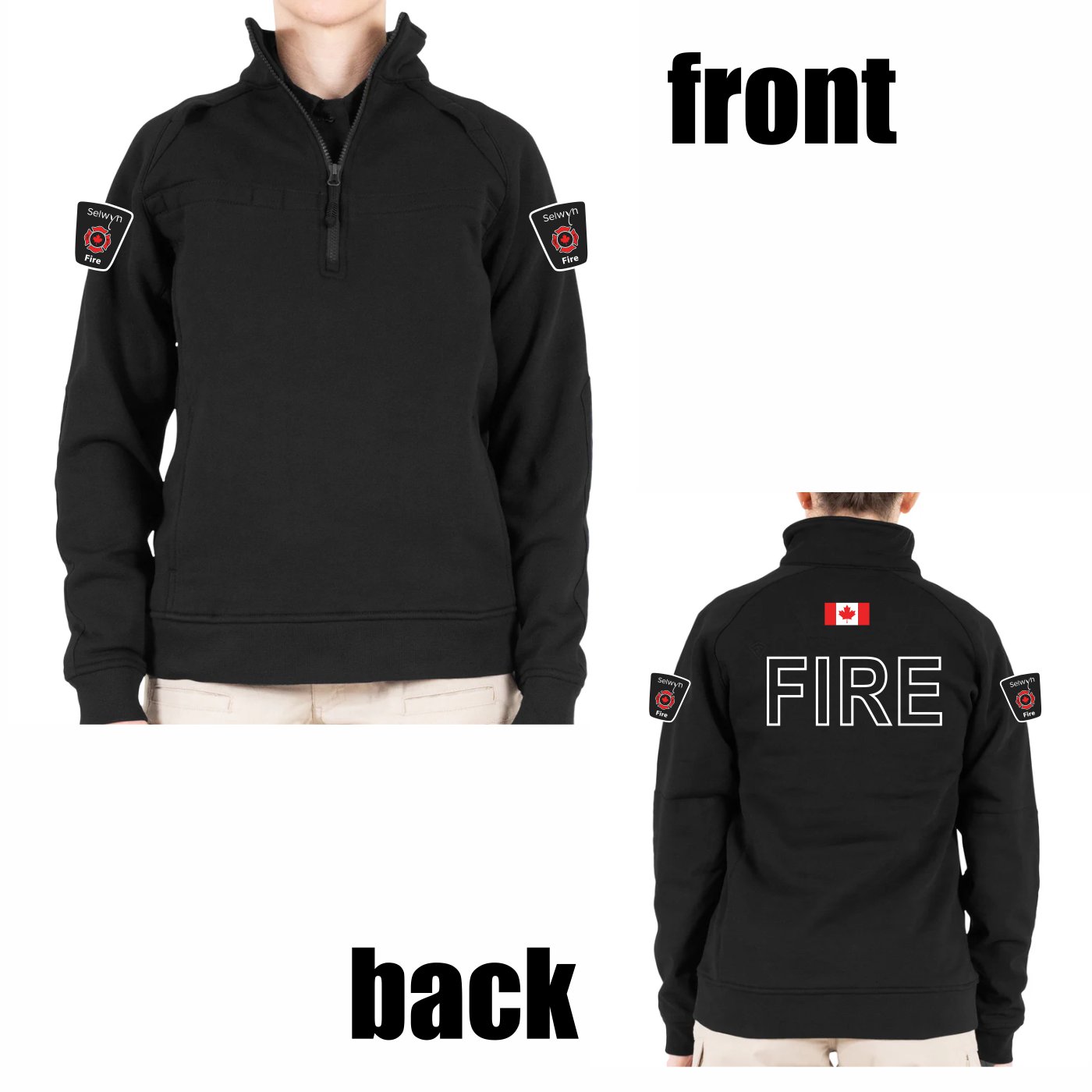 First Tactical Cotton Quarter Zip Job Shirt - Image 3