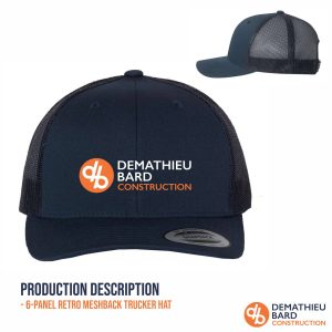 6-Panel Retro Trucker Hat