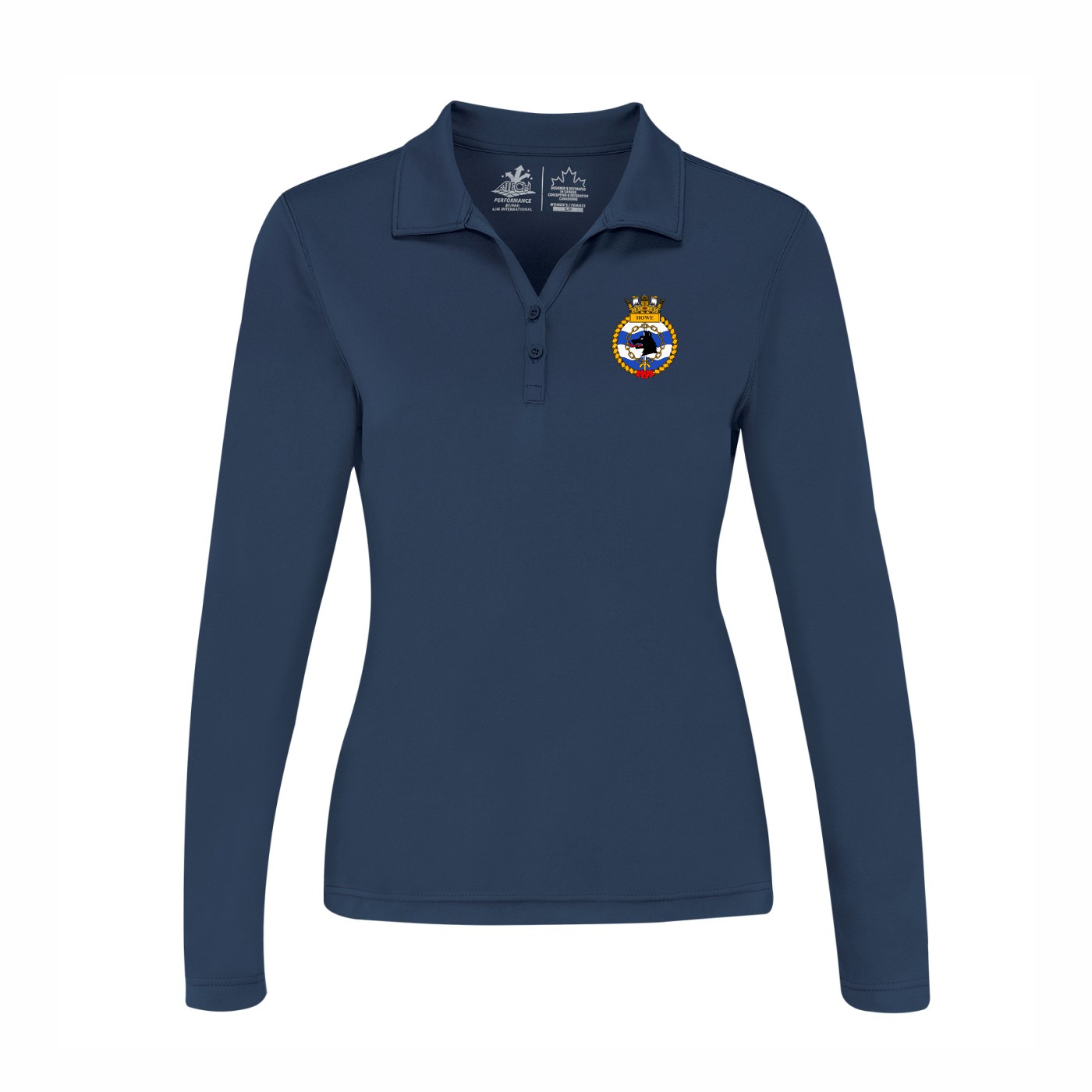 Performance Long Sleeve Polo - Image 4