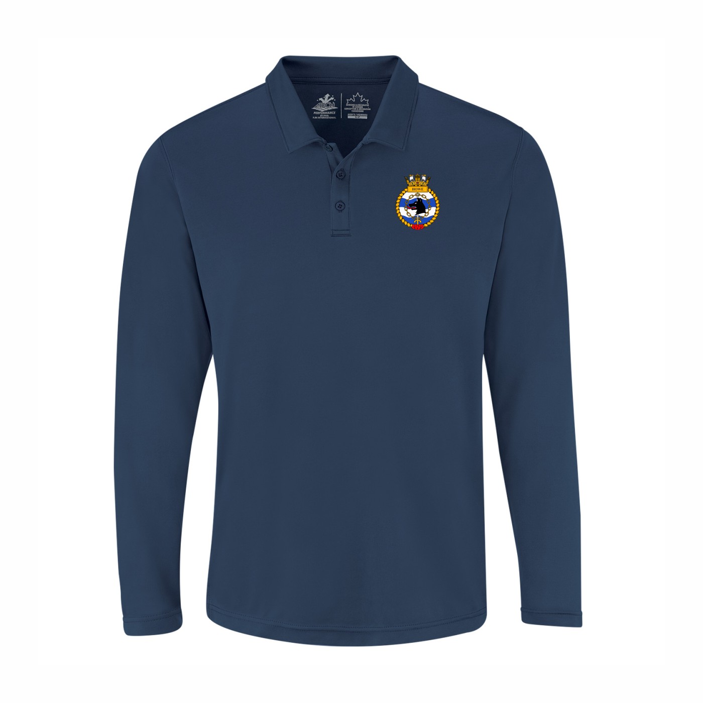 Performance Long Sleeve Polo - Image 3