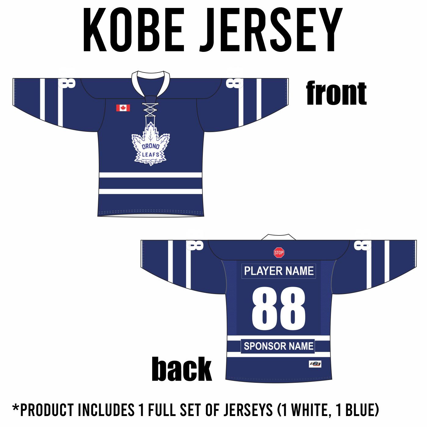 Mandatory On-Ice Game Apparel (Kobe Jersey & Socks) - Image 3