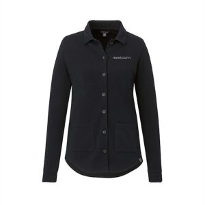 Ladies Eco Knit Button Cardigan