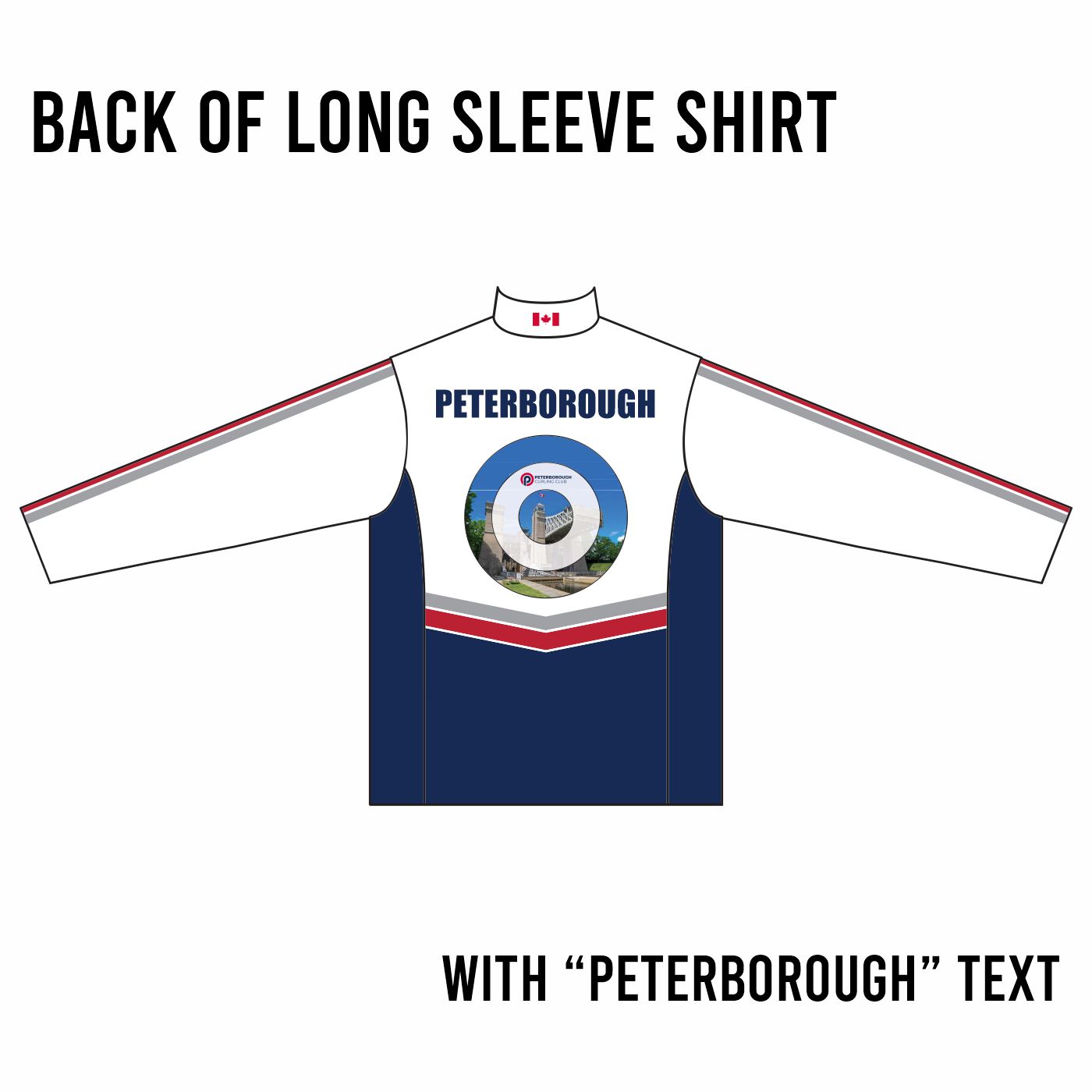 PCC 150th Sublimated Curling Long Sleeve Shirt - Image 6