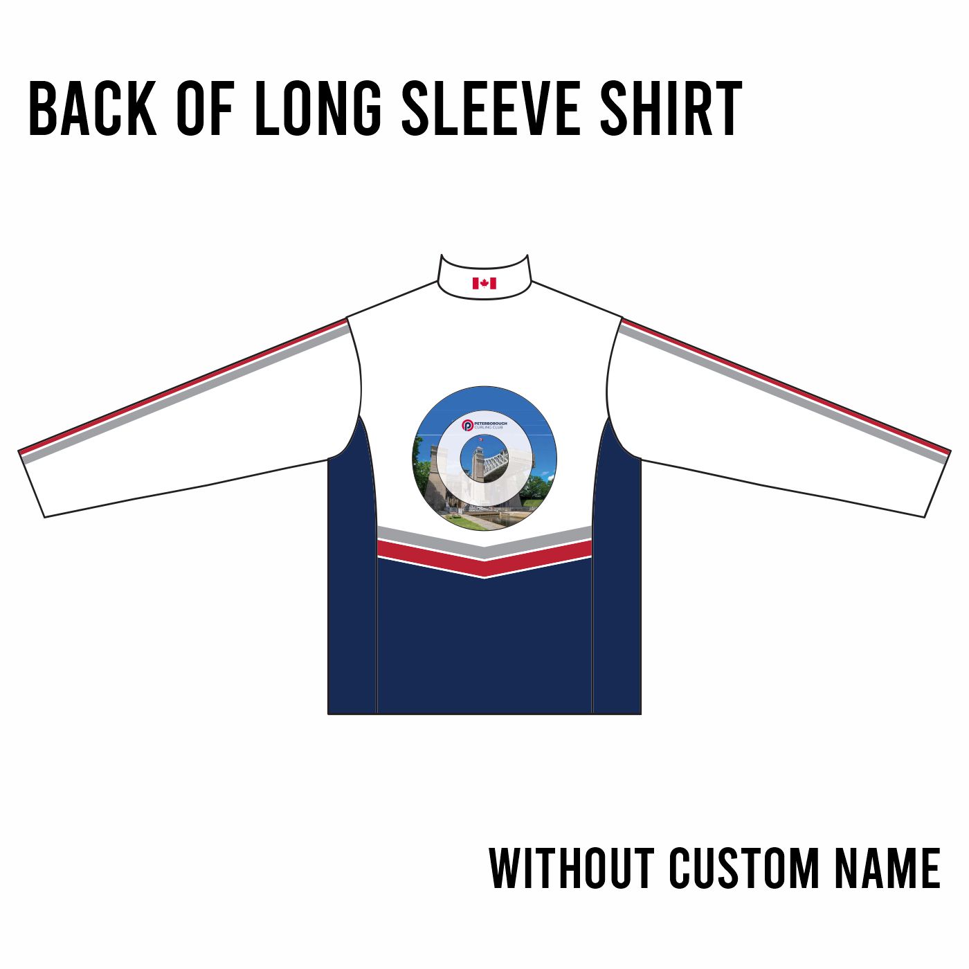 PCC 150th Sublimated Curling Long Sleeve Shirt - Image 4