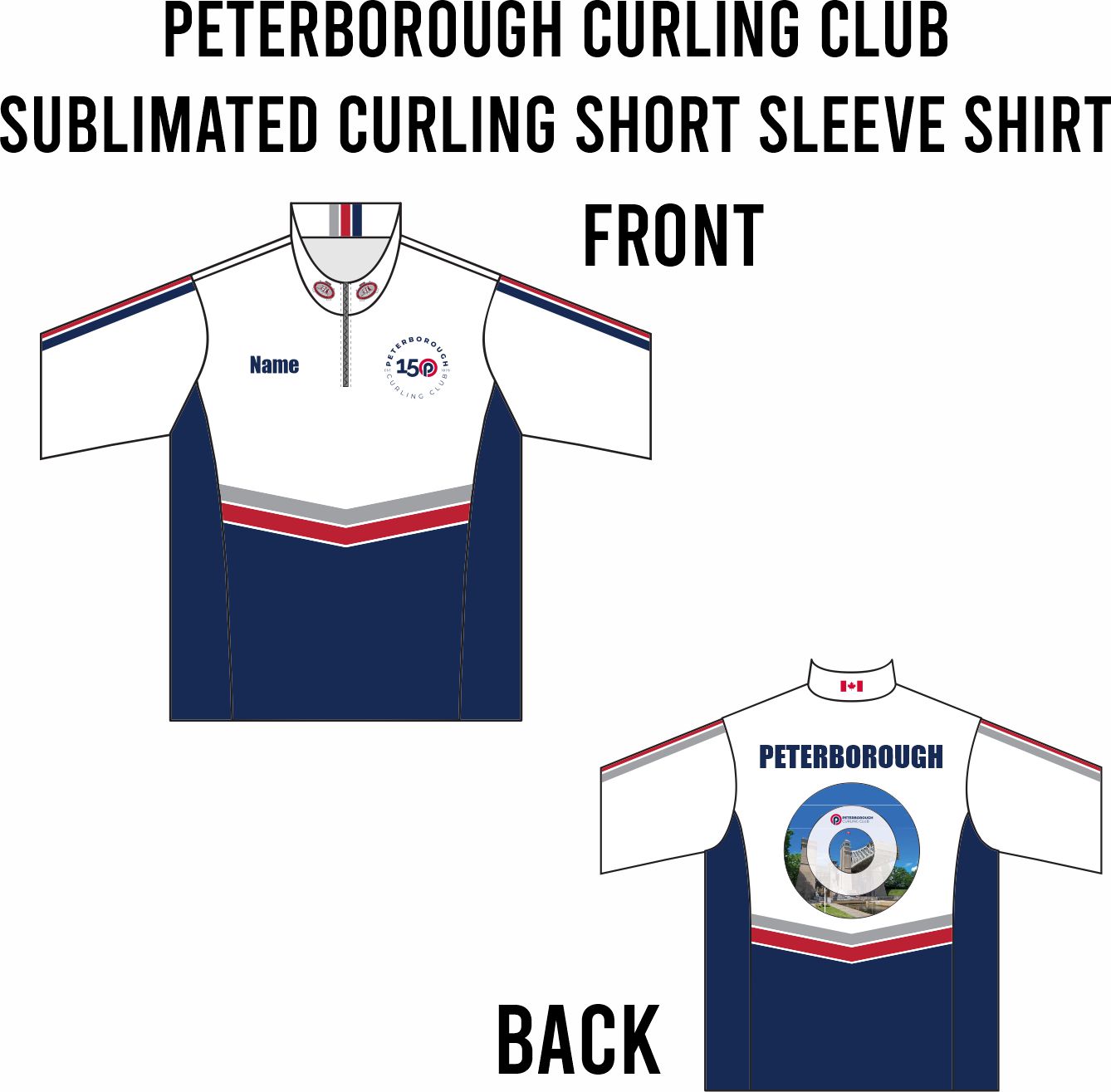 PCC 150 Sublimated Curling Short Sleeve Shirt
