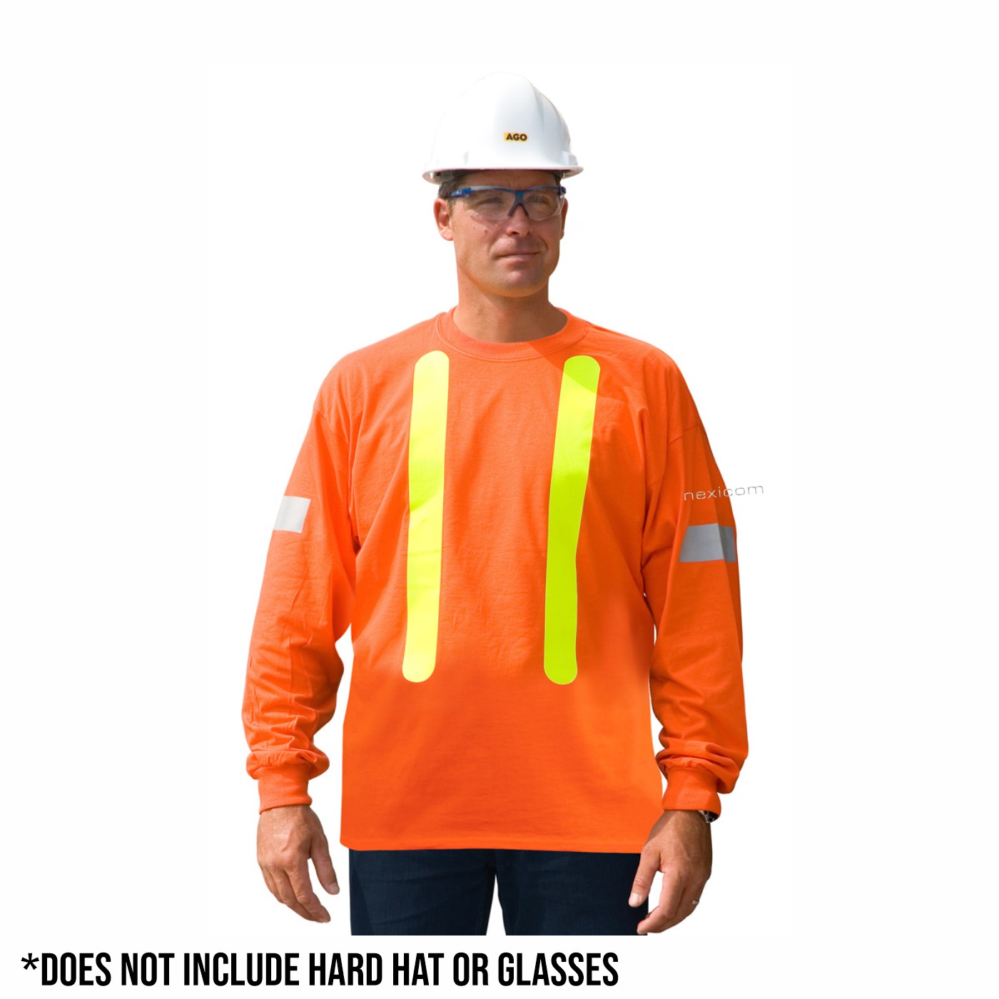 Cotton Safety Long Sleeve Shirt