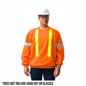 Cotton Safety Crewneck Sweater