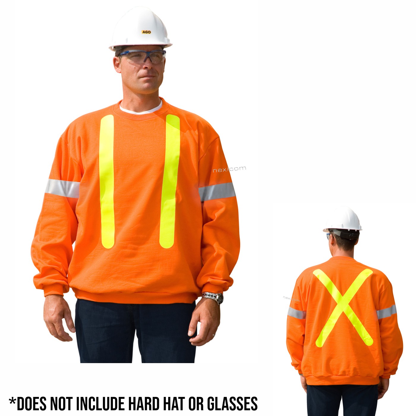 Cotton Safety Crewneck Sweater - Image 3