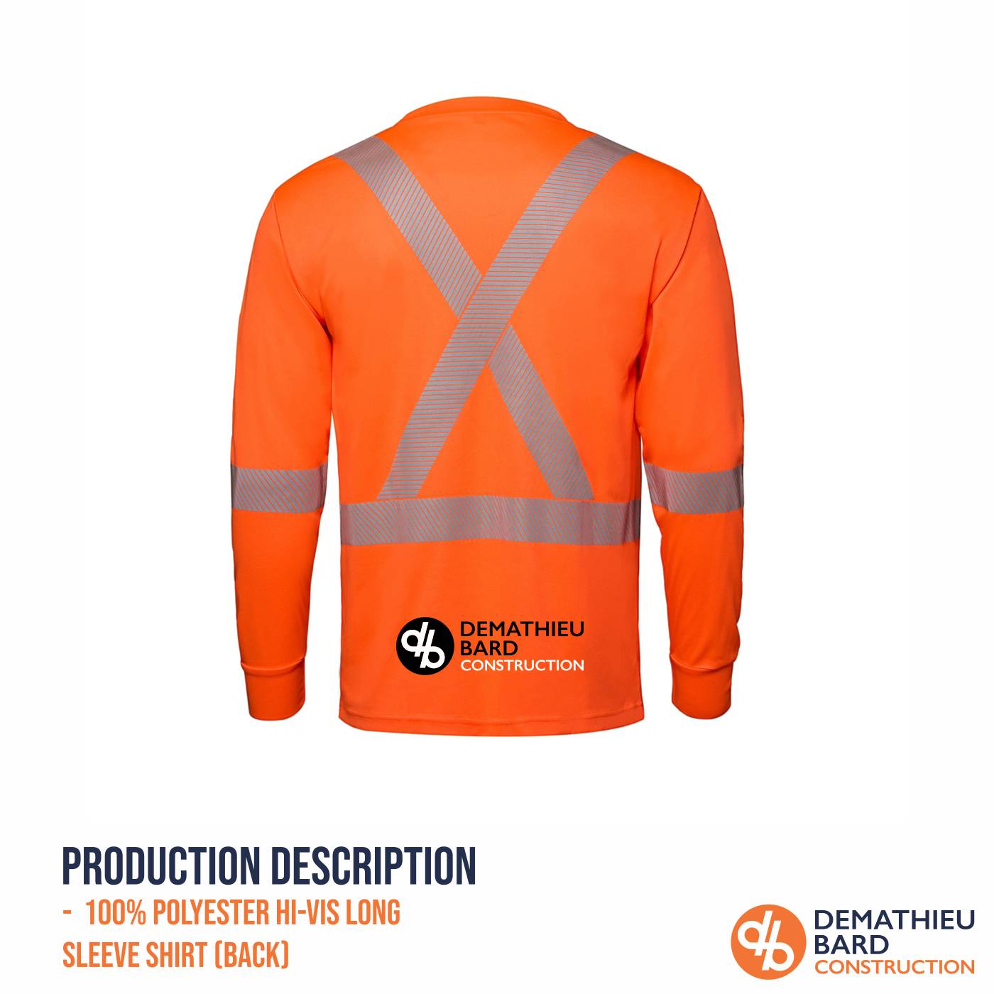 HiVis Long Sleeve Shirt - Image 3